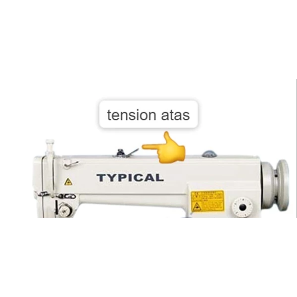 thread post / top tension industrial sewing machine - typical / model GC 