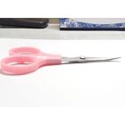 gunting potong benang bordir bengkok - pink 5 inchi 3