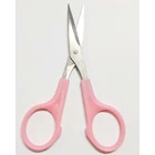 gunting potong benang bordir bengkok - pink 5 inchi 2