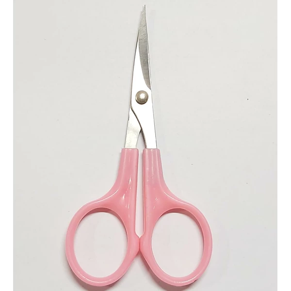 scissors for cutting crooked embroidery thread - pink 5 inches