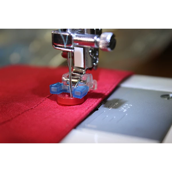 button foot sewing machine portable