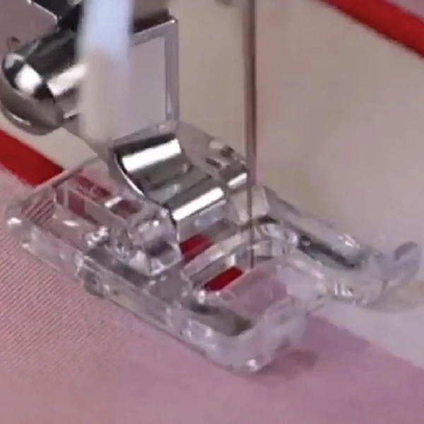 satin foot sewing machine portable