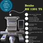 mesin bordir komputer otomatis 12 jarum 1 kepala - merk Benho model BH1201 TS 1