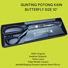 alat potong - gunting kain butterfly 10" - original 4