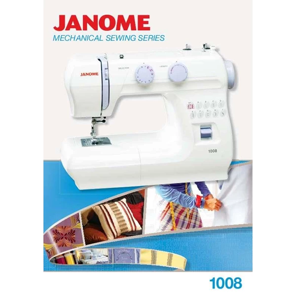 sewing machine portable janome 1008
