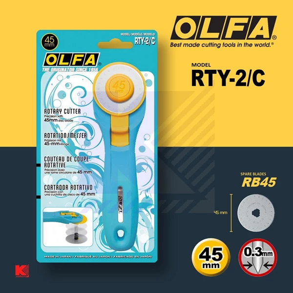 Olfa 45mm Rotary Cutter Blade