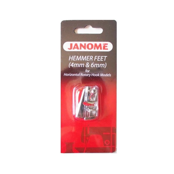 hemmer feet janome sewing machine