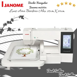 Janome Memory Craft 500e sewing machine embroidery
