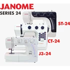 Janome series 24 (st-24 ct2480lx  J3-24) mesin jahit portable kwalitas heavy duty 2