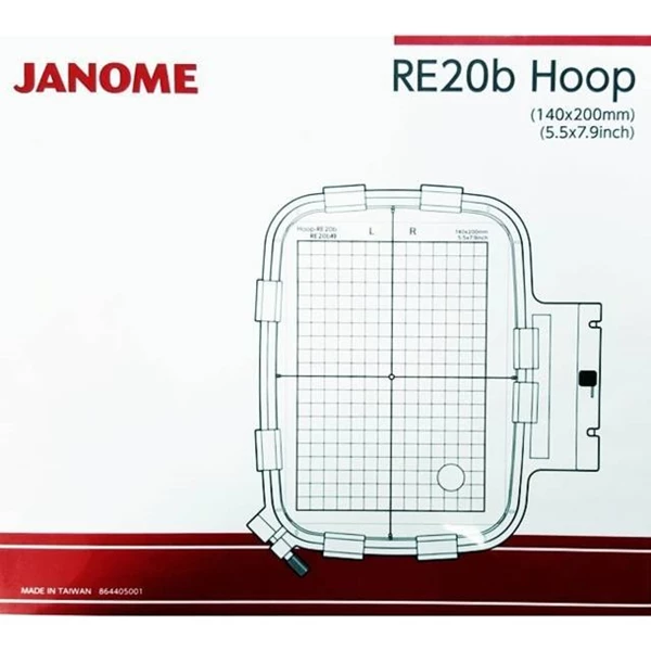 janome hoop 20B embroidery machine