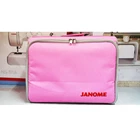 tas mesin jahit janome/carry case sewing machine janome - pink 1