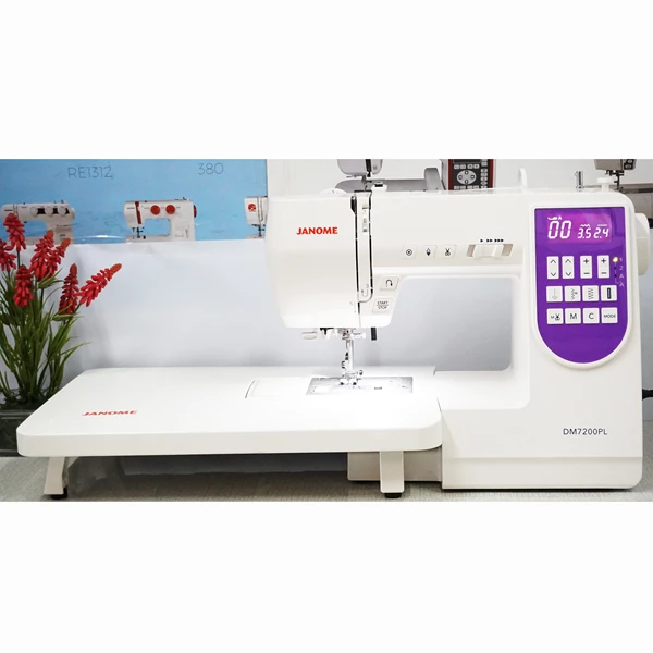 sewing machine janome dm7200 - purple