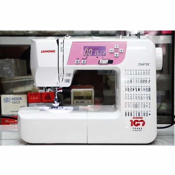 Janome 2160dc portable sewing machine promo - pink