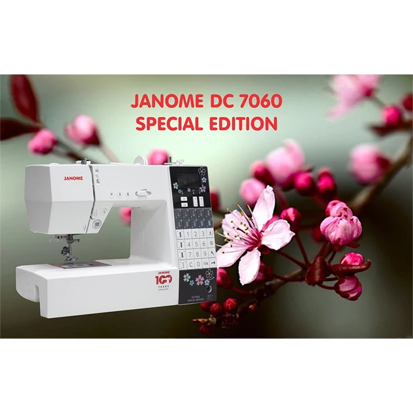 mesin jahit janome dc7060 - special edition