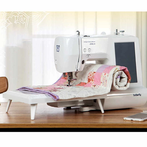 butterfly embroidery sewing machine portable JX550L-W
