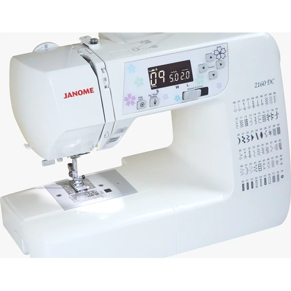 sewing machine janome 2160dc - white